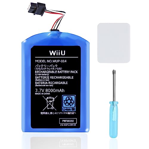 UCEC 8000mAh Wii U Gamepad Battery Replacement