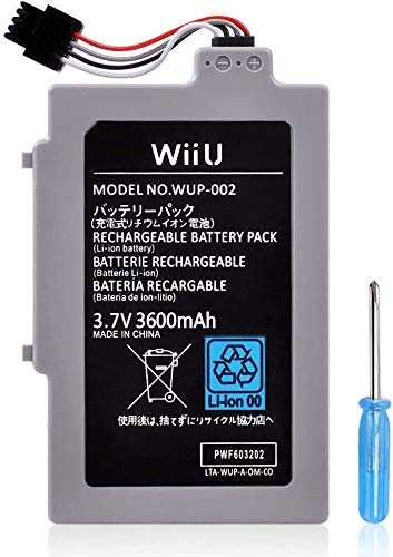 UCEC Wii U Gamepad Battery - Extended Gameplay and Easy Installation