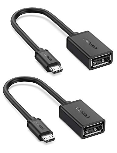 UGREEN Micro USB to USB OTG Cable 2 Pack