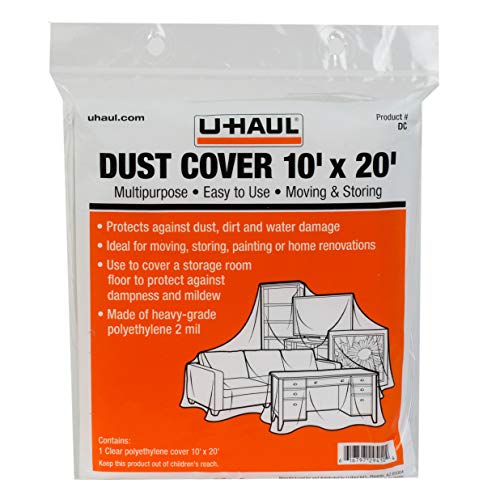 UHaul Dust Cover 10' x 20' - Reliable Furniture Protection