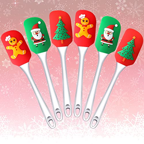 Uiifan Christmas Silicone Spatula