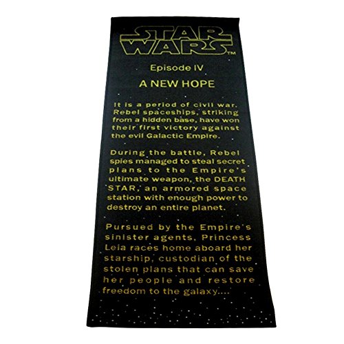 Ukonic Star Wars: A New Hope Title Crawl Printed Area Rug