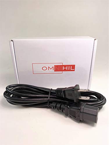 [UL Listed] OMNIHIL 8 Feet Long AC/DC Power Cord Compatible with Definitive Technology BP9080X