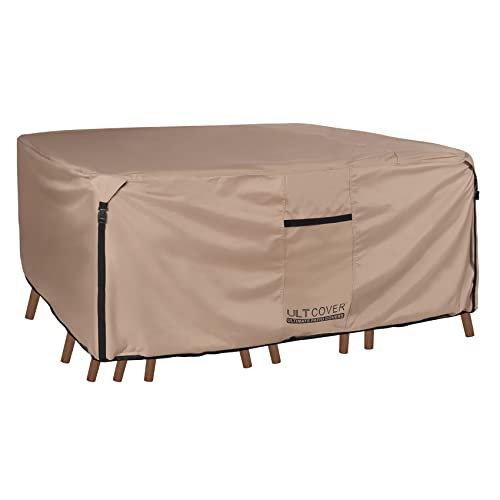 ULTCOVER Rectangular Patio Heavy Duty Table Cover