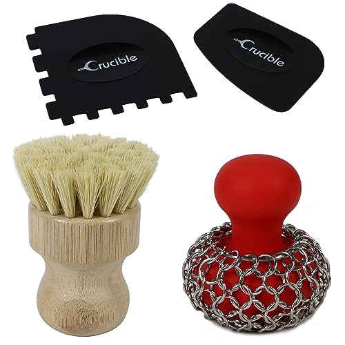  Lodge SCRBRSH Scrub Brush, 10-Inch: Cleaning Brushes: Home &  Kitchen