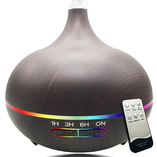 Ultimate Ultra-Quiet Aromatherapy Essential Oil Diffuser with LED Lights
