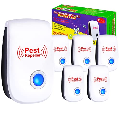 Ultrasonic Pest Repeller 6 Pack