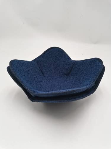 ULVEOL Set of 2 Dark Blue Microwave Bowl Holder Potholders