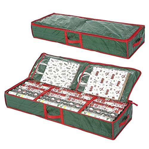 Underbed Gift Wrap Organizer