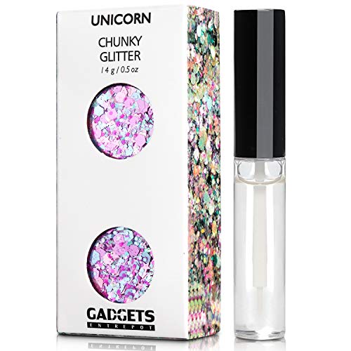 Unicorn Iridescent Glitter for Face, Hair, and Body