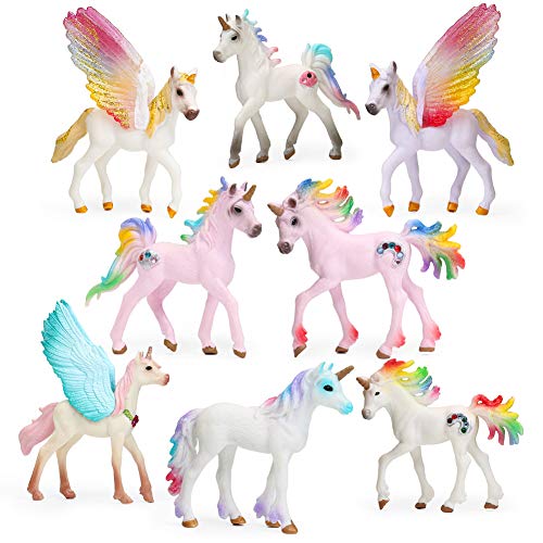 Unicorn Toy Figurine Set