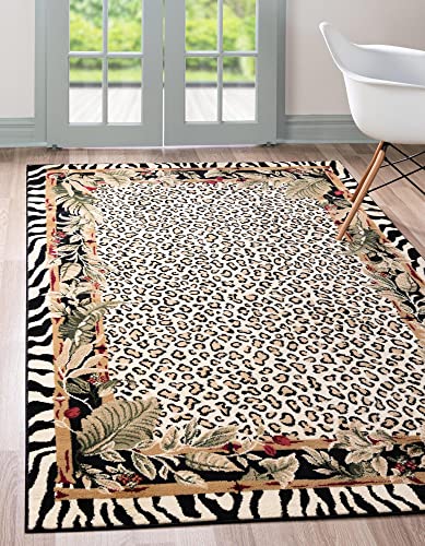 Unique Loom Wildlife Collection Area Rug