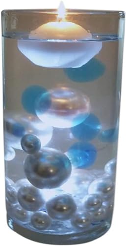 1 Event Pk Transparent Water Gels Premeasured Kits-Fills 5 GL of Gels for  Floating Your Vases Decorations-No Guessing! Best Results-Not Including