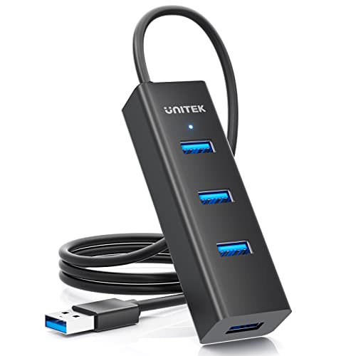 Unitek USB 3.0 Hub with 4 Ports and 4 Ft Long Cable