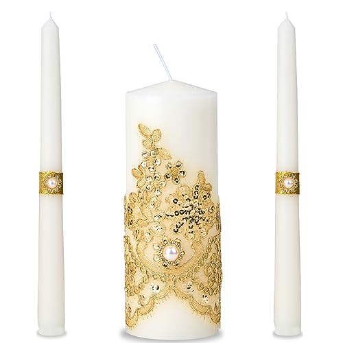 Unity Candles for Wedding Ceremony Set