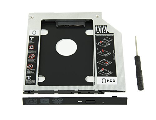 Universal 2nd SSD HDD Caddy Adapter - High-Quality Storage Solution