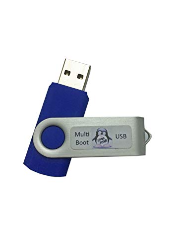 Universal 6-in-1 Linux Operating Systems Collection USB Flash Drive