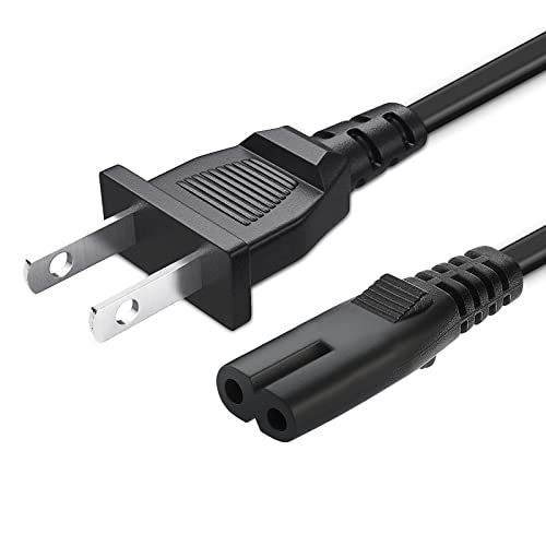 Universal Power Cord for Sony PS4, PS5, Speaker, Monitor, TCL Roku TV