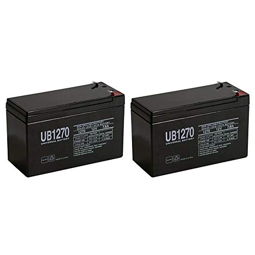 Universal Power Group 12V 7AH Battery for Razor Pocket Mod Miniature Euro Scooter - 2 Pack
