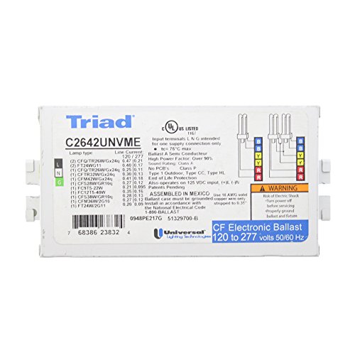 Universal Triad Compact Fluorescent Ballast