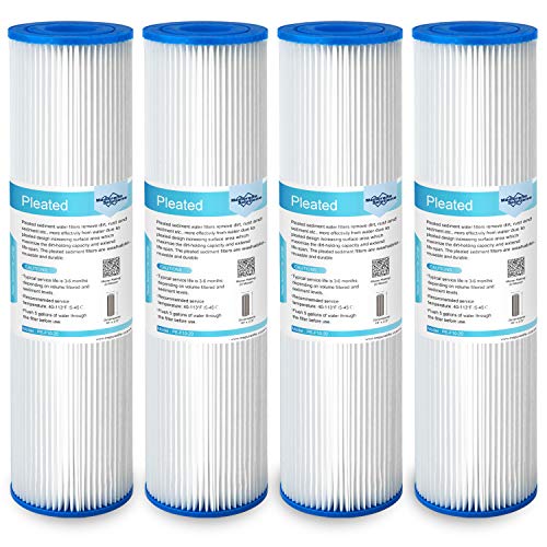 Universal Whole House Water Filter Cartridge - 4 Pack