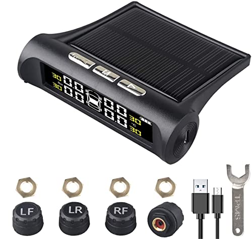 Universal Wireless Car Alarm with Tire Pressure Monitoring