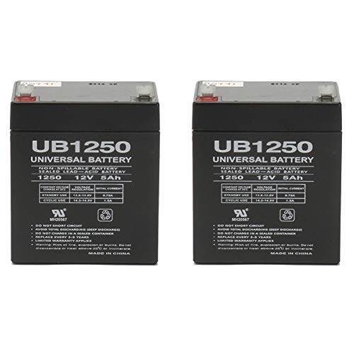 UPG Set of 2 Razor E175 Replacement Scooter Batteries