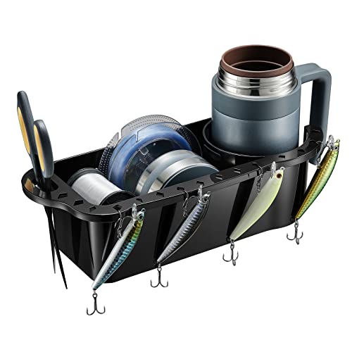 Upgrade Boat Caddy Organizer with Drainage & Reserved Installation Holes