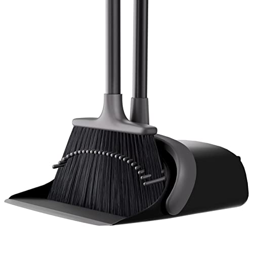 Upgrade Broom and Dustpan Set for Home