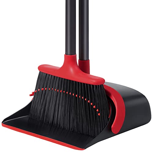 Upgrade Broom and Dustpan Set for Home