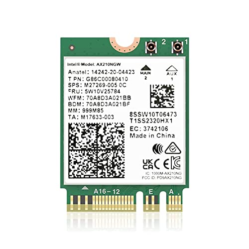 Upgrade your laptop's WiFi with the OKN WiFi 6E AX210 NGW 11AX WiFi Card