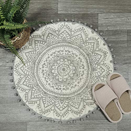 Uphome Small Round Rug