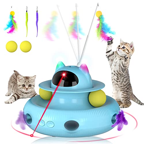 UPSKY 4-in-1 Interactive Cat Toy