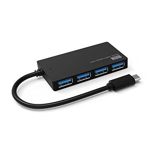 USB 3.0 4-Port Adapter Splitter for Mac PC PS3 Accessories