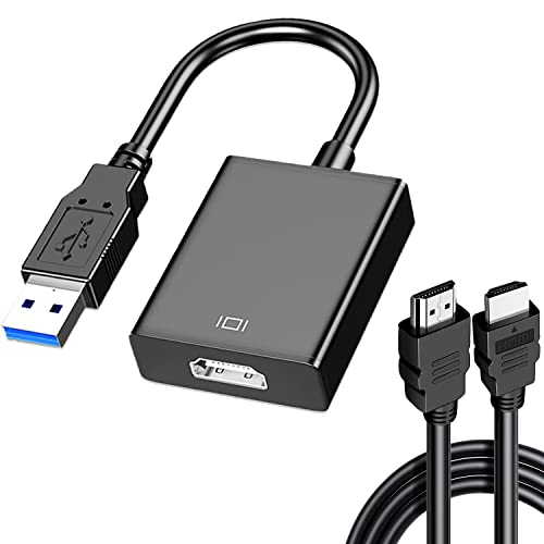 USB 3.0 to HDMI Adapter - Connect PC or Laptop to HDMI Display
