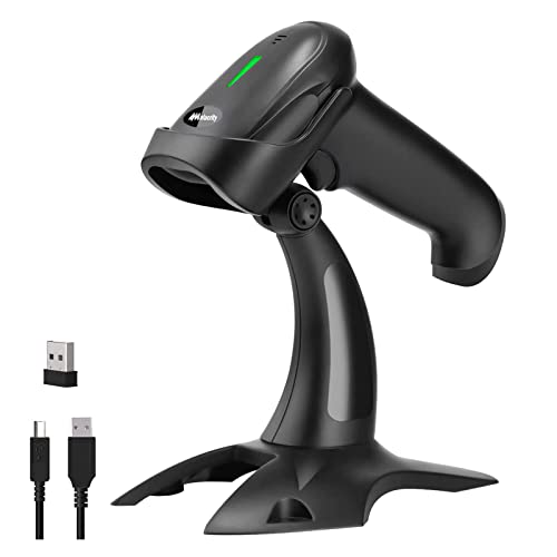 USB Bluetooth Barcode Scanner with Stand