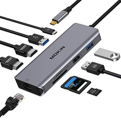 USB C Dual HDMI Adapter