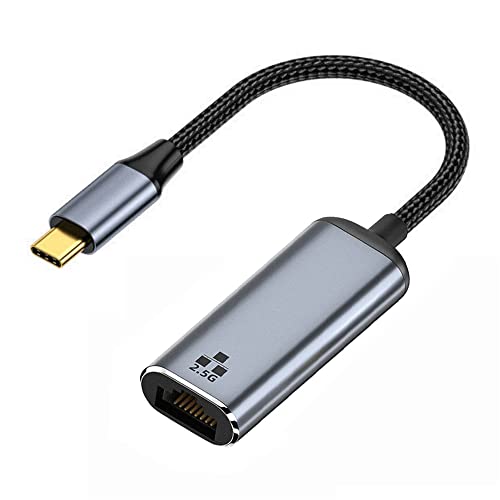 USB-C to 2.5Gbps Gigabit Ethernet Network LAN Cable Adapter