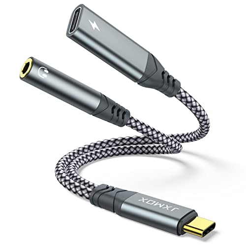 USB C to 3.5mm Headphone and Charger Adapter
