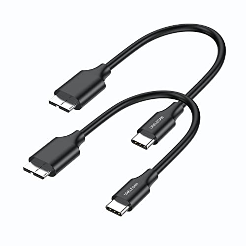 USB C to Micro B Hard Drive Cable - Fast and Reliable Data Transfer