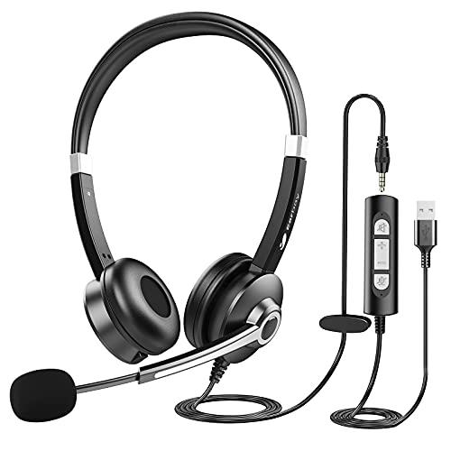 USB Computer Headset with Microphone