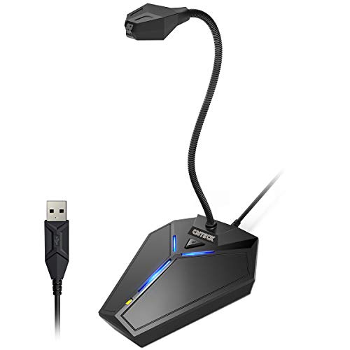 USB Computer Microphone - Compact and Versatile Desktop Mic