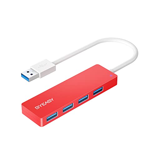 USB Hub, BYEASY 4 Port USB 3.0 Hub
