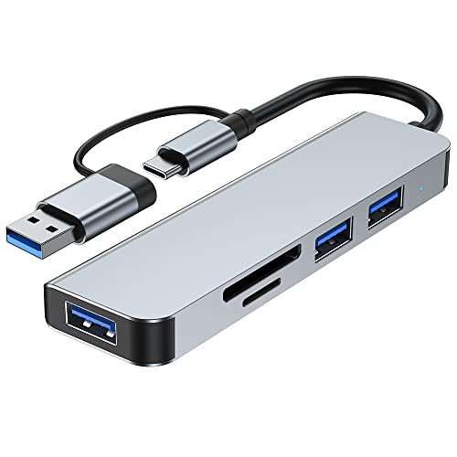 USB Hub OTG Type C Dual Connector Hub Adapter