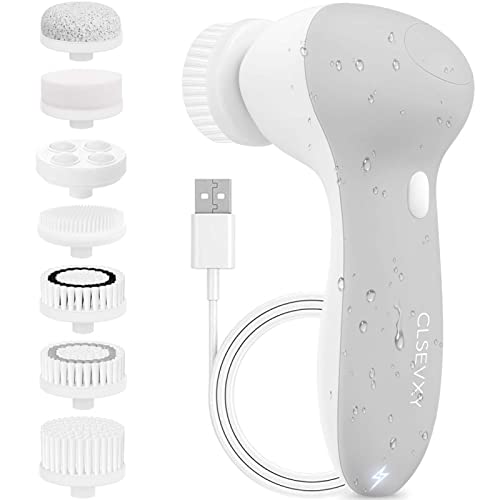 USB Rechargeable Waterproof Electric Spin Cleanser Brush