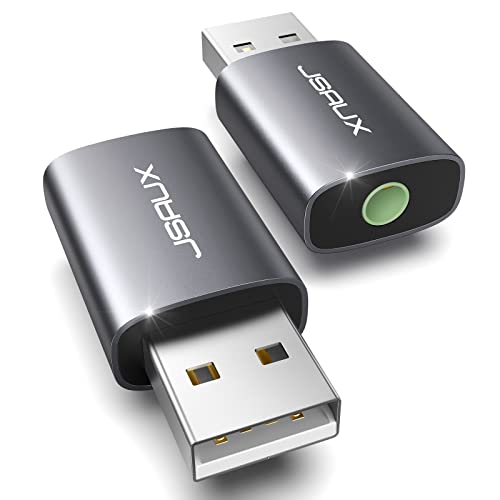 USB to 3.5mm Jack Audio Adapter: Connect, Listen, and Speak with Ease
