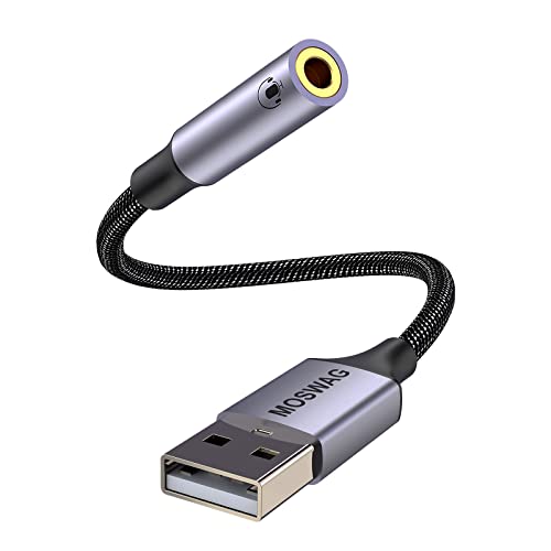 USB to Audio Jack Adapter