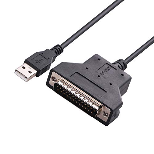 USB to RS232 DB25 Serial Adapter Cable