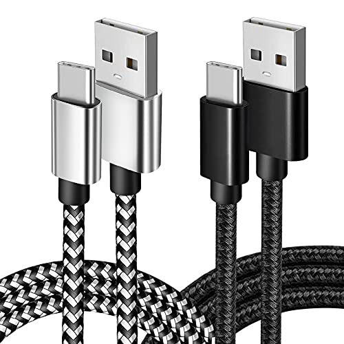 USB Type C Charger Cable 2pack 6ft - Fast Quick Charging Cords