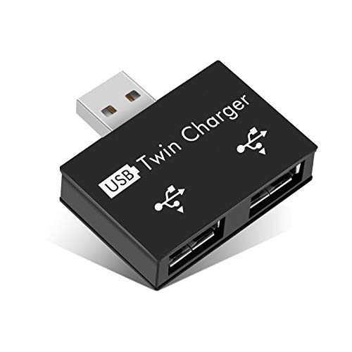 USB2.0 Hub 2-Port Twin Adapter